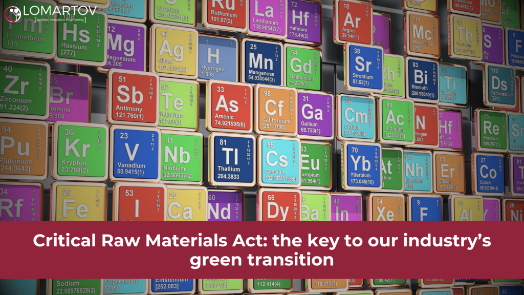 Critical Raw Materials Act: the key to our industry’s green transition ...